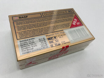 Audiokazety BASF Chrome Maxima II - 2