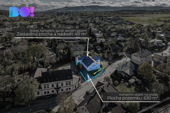 Prodej komerční budovy, Český Těšín, pozemek 630m² - 2