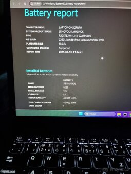Úplně nový - Baterie 1 cykl - Lenovo ThinkPad L13 Gen 5 - 2