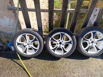 Prodám ALU kola 5x112 pneu 225/45/17 - 2