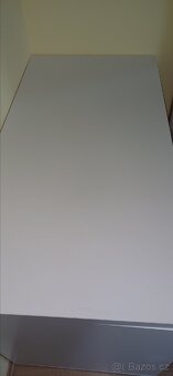 Stůl Ikea bílý plus šuplíky - 2