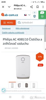 Čistička vzduchu se zvlhčovačem - 2