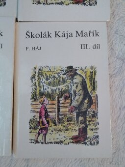 Knihy - Školák Kája Mařík, I - IV díly - 2