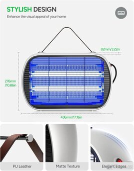20W okamžitý elektrický hubič komárů - 2