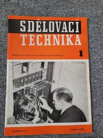 Časopisy Sdělovací technika staré 1962 a 1972 - 2