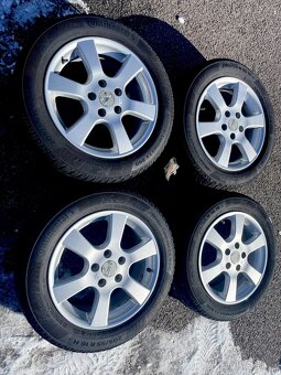 Zimní alu kola CMS rozteč 5x112 s pneu 205/55/16 - 2