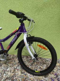 Značkové dětské kolo HEAD 20" (fialová) - 2