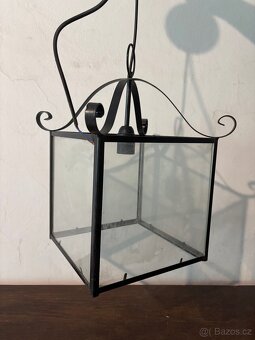 Závěsné svítidlo / lucerna ve vintage stylu - 2