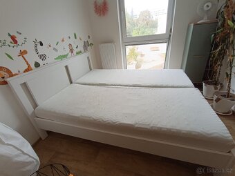 Postel 140×200 cm + 2× matrace - 2
