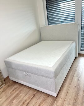 Postel boxspring 140x200 s úložným prostorem - 2