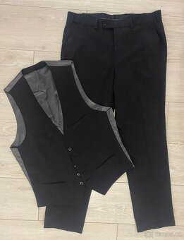 Společenské kalhoty a vesta - 2