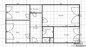 Byt na prodej, Česká, Most, DV, 61,68 m2 - 2