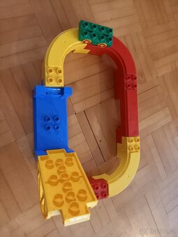 Lego Duplo autodráha s mostem - 2
