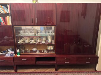 Obýváková stěna, stůl, židle za odvoz - 2