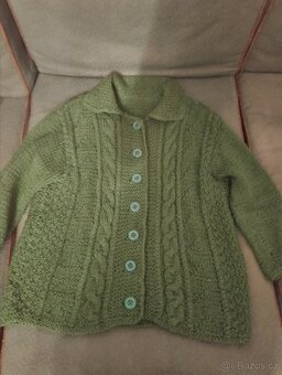 Ručně pletené svetry,teple - 2