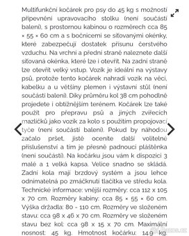 Kočárek pro psa - 2