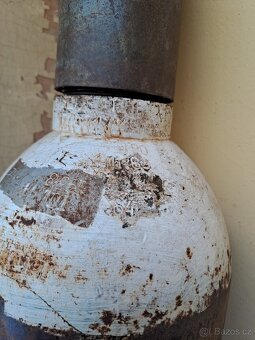 Autogenní acetylenová láhev - 2