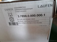 podomítkové těleso k baterii - LAUFEN simibox - 2