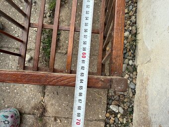 Dřevěná Postýlka pro panenku - 2