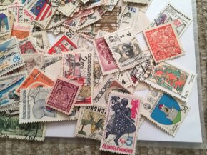 Sada poštovních známek stovky ks - 2