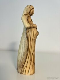 Dřevěná Soška Těhotné Marie - 2