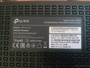 Tp -link AC1200 VDSL/ADSL - 2