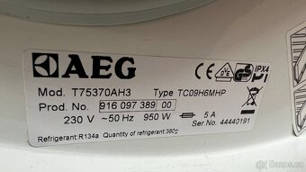 AEG Sušička - T75370AH3 - s tepelným čerpadlem - 2