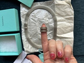 Tiffany & Co. Somerset náhrdelník a náušnice 925 s uctenkou - 2