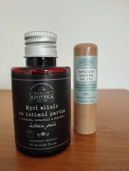 Havlíkova apotéka – sada Mycí intimní elixír a Balzám na rty - 2