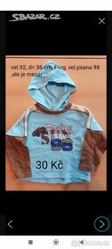 Mikiny vel.92 různé - 2