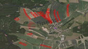 Prodej pozemků, 134466 m² v k.ú. Krtov, okres Tábor - 2