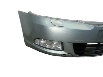Přední nárazník zelenošedá metalíza LF7W Škoda Octavia 2 FL - 2