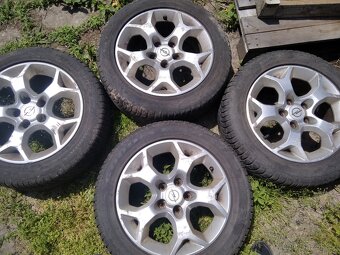 Prodám 16"originál sadu OPEL Alu kola, disky, 5x110 - 2