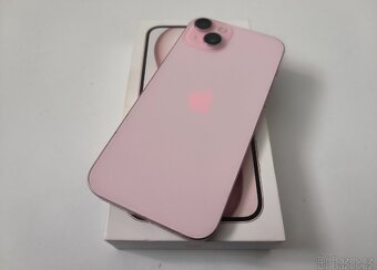 Iphone 15, 128GB,růžový, rok starý,záruka u T-mobile - 2