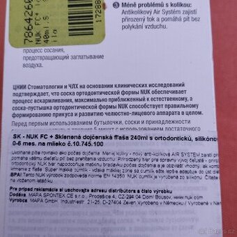 Kojenecká lahev - 2