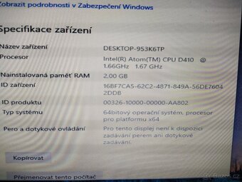 All in one pc Compaq s windows 10 a příslušenstvím - 2