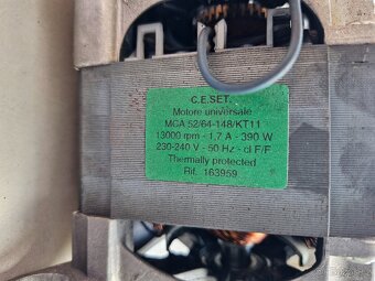 Motor do pračky Gorenje + plochý řemen - 2