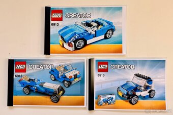 Lego Creator 6913 Modrý závoďák - 2