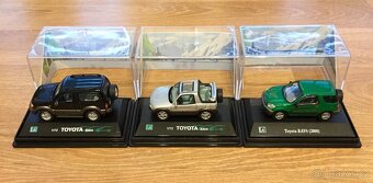 Modely aut 1:72 Cararama Toyota, BMW - 2