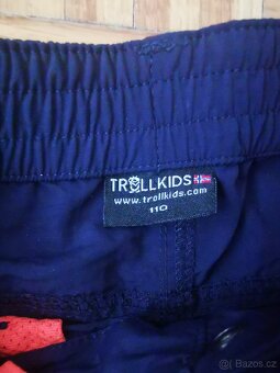 Dětské outdoorové kalhoty Trollkids vel. 110 - 2