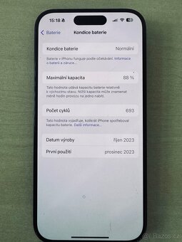 Iphone 15pro 126 GB - 2