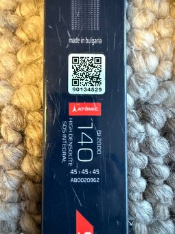 Detske bezky set atomic pro2 skintec 140 cm - 2