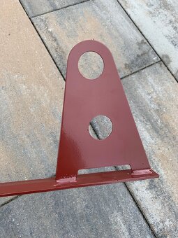 Držák protisněhové zábrany, pozink, 13 ks - 2