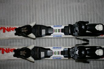 detské lyže dynamic 90 cm , lyžaky - 2