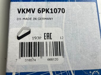 Sada klínového řemene a napínáku 1.2 TDI, 1.6 TDI, 2.0 TDI - 2