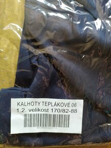 Vojenské sportovní tepláky - 2