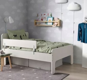 Zábrana na postel Ikea - bílá - 2