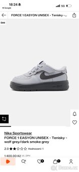 Dětské boty air force 1 - 2