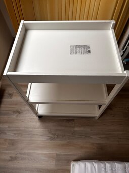 Dětský přebalovací pult, bílý - 2