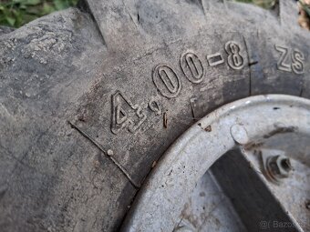 Kola 4.00-8 šípové i silniční - 2